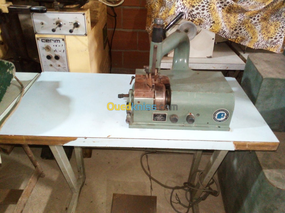 Machines pour fabrication ds chaussurs