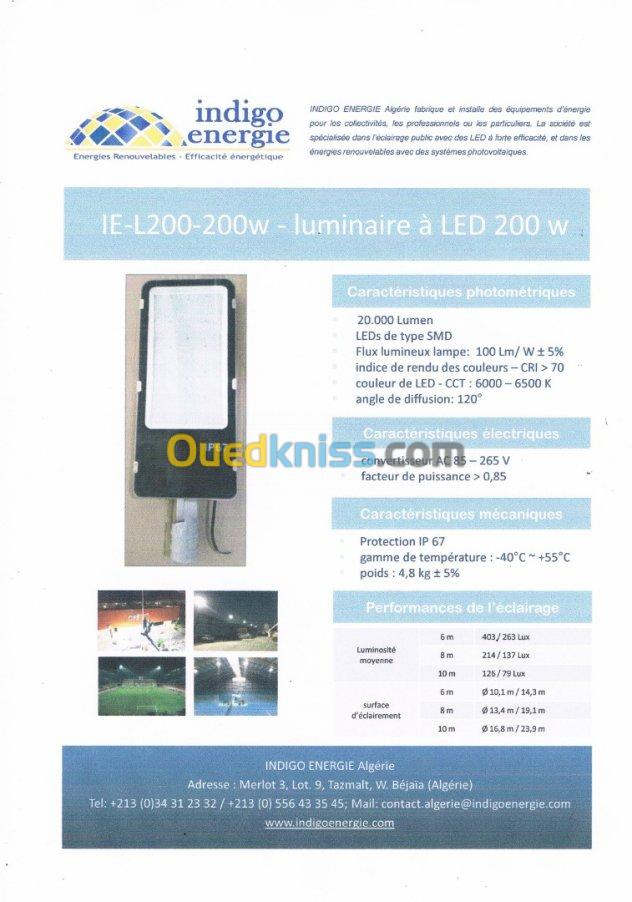 luminaire SMD 200w