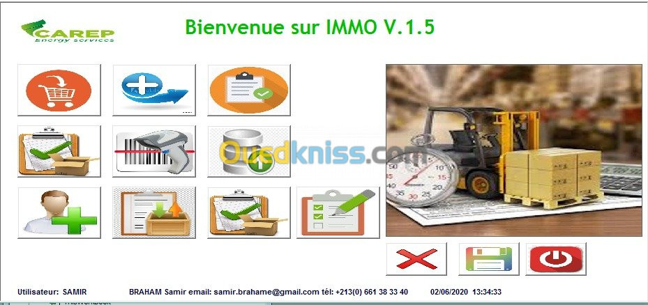 Gestion immobilisations 