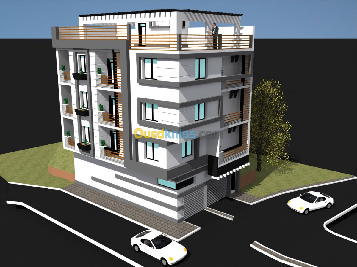 Conception de batiments en 2D et 3D