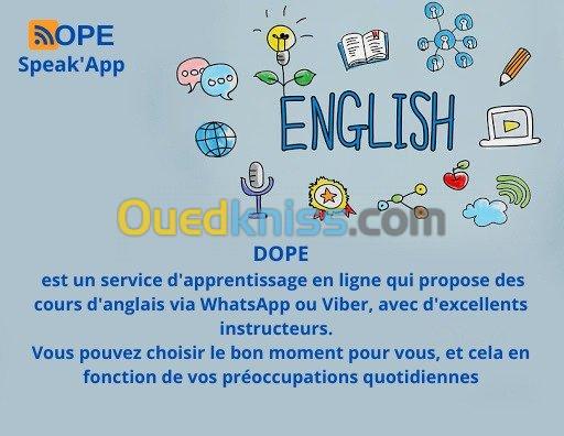 Cours d'Anglais en ligne  