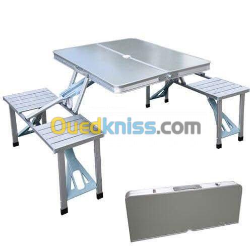 Table aluminium