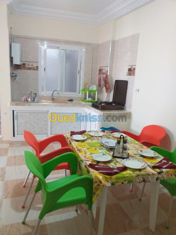 Location vacances Appartement F3 Tlemcen Marsa ben mhidi