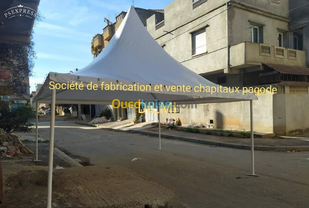 Fabrication et vente des chapitaux pag