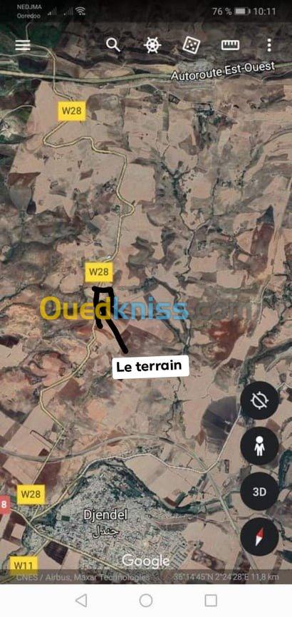 Vente Terrain Ain defla Djendel