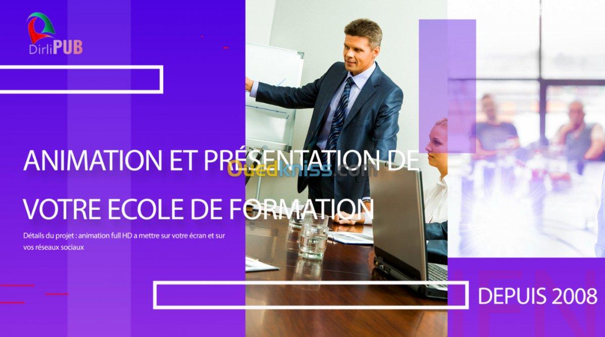 Publicité (Ecole formation/privé)