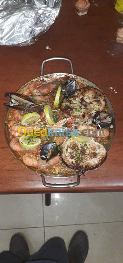 Paella et divers plat sur commande 