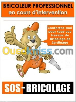 tous travaux de bricolage