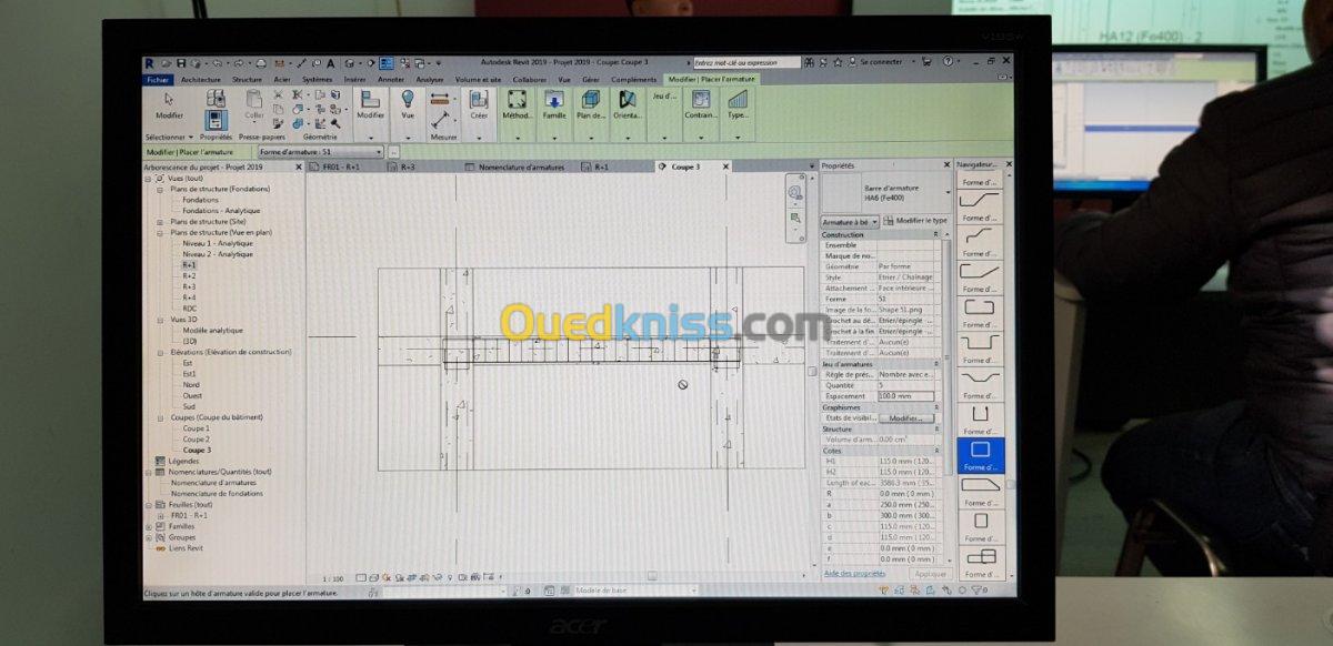 formation logiciel Revit structure 