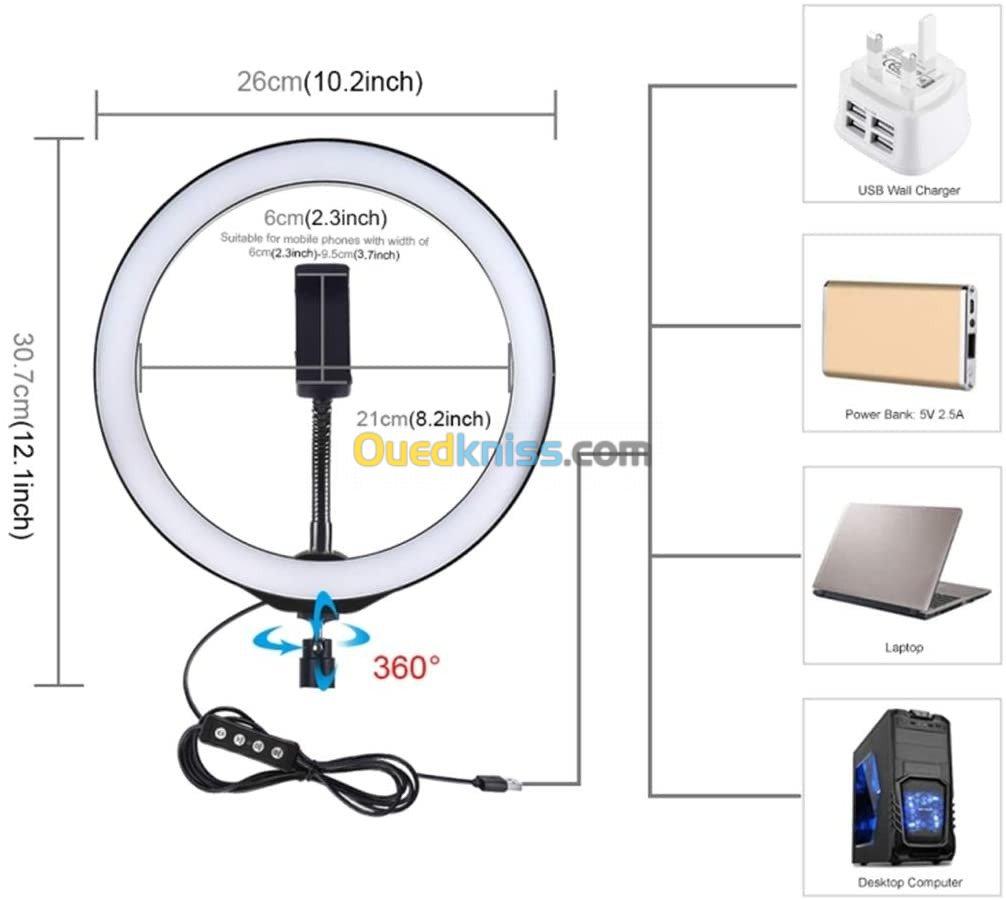 RingLight pour MakeUp & Social Media 