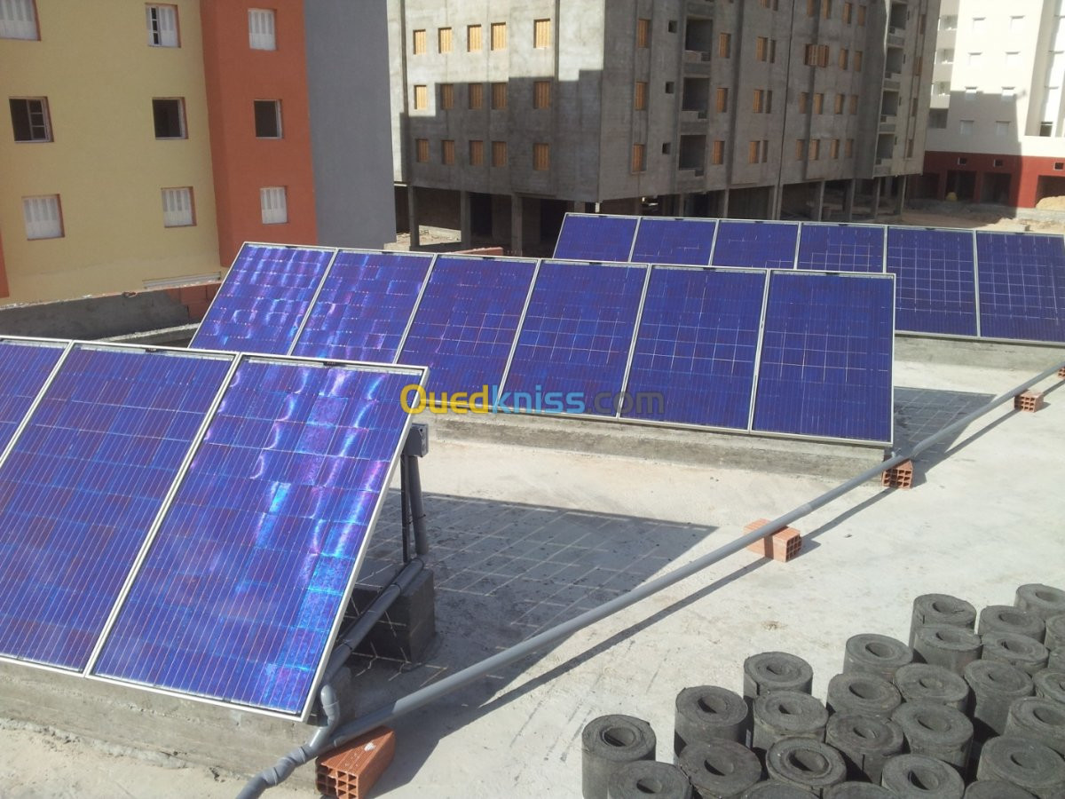 Installation panneaux solaires