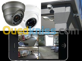 Installation de camera surveillance