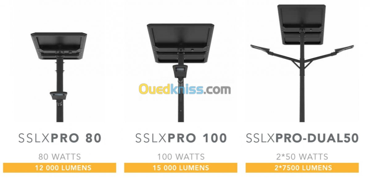 Luminaire Solaire ALL IN TWO SSLX PRO