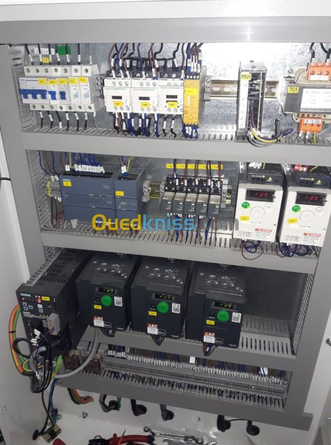 PLC - HMI - VFD - Electrical contro