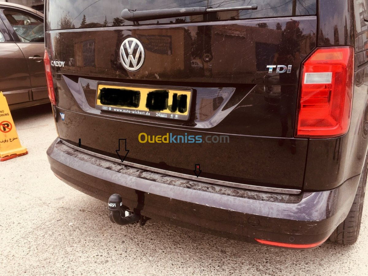 Baguette de coffre Alu chrome pour VW CADDY 2015-2019