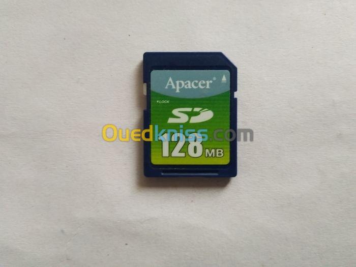 Transcend 2 GB SD+Apacer 128MB SD Memo