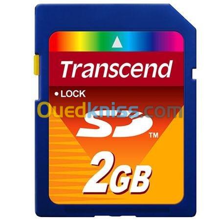 Transcend 2 GB SD+Apacer 128MB SD Memo