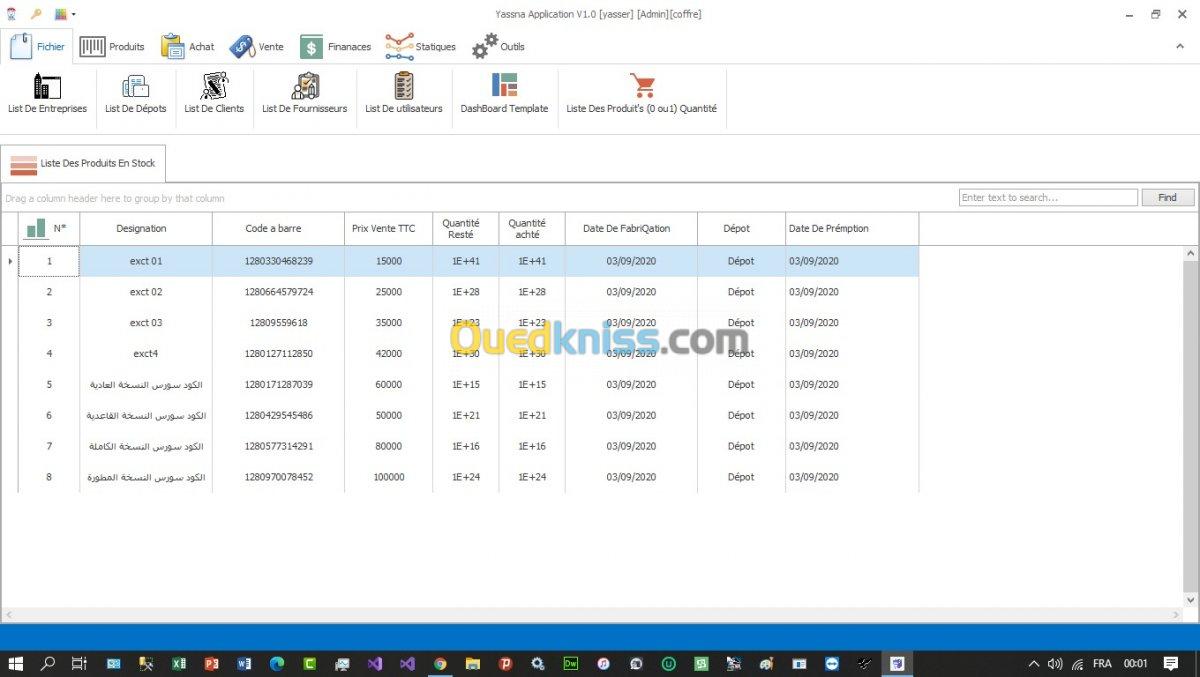 Logiciel StockCom Gestion Commercial