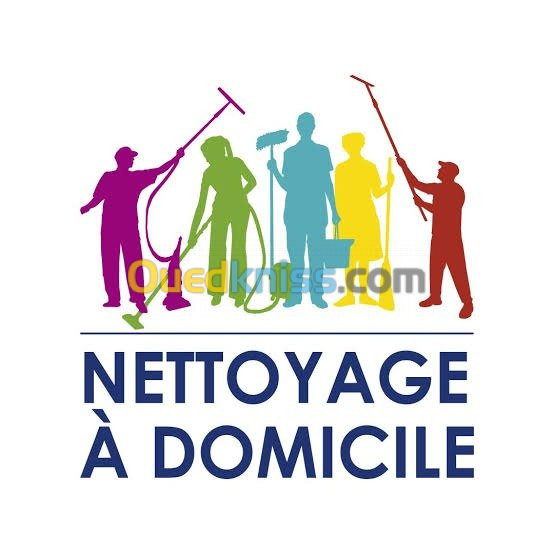 Nettoyage à domicile/Entretien ménager