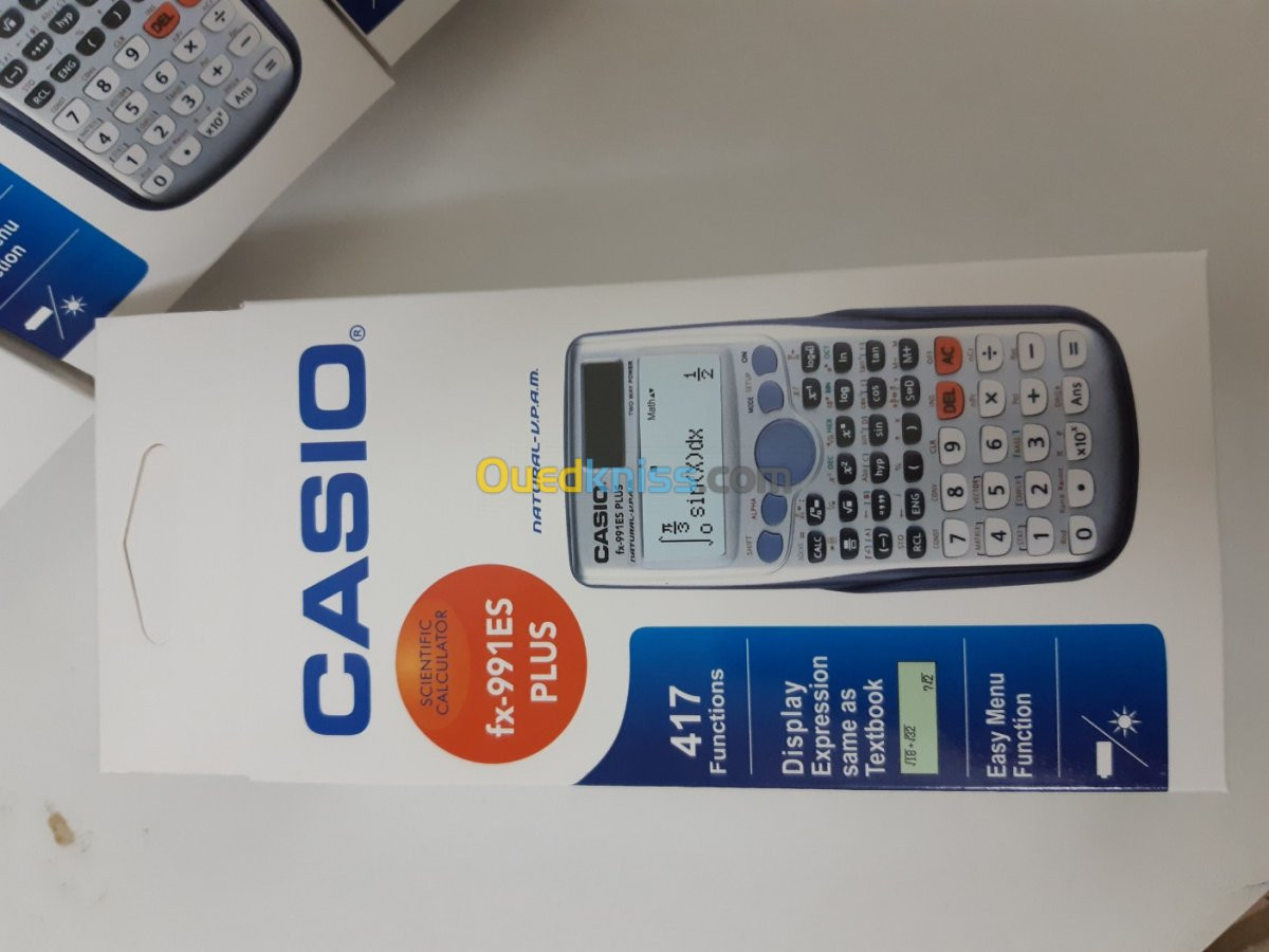 Calculation casio fx-991ES plus promo