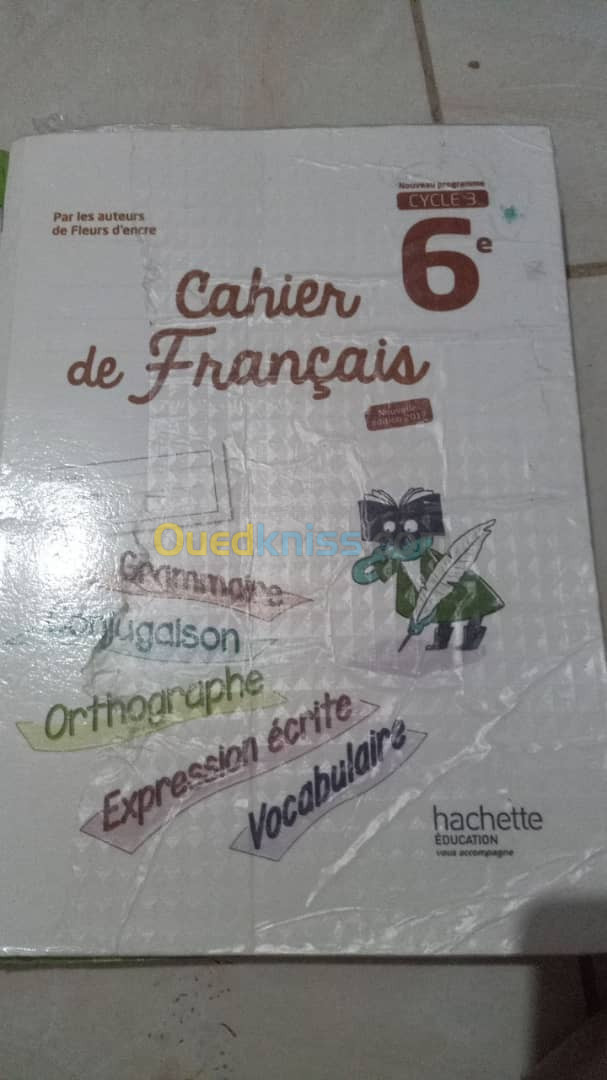 livre programme francais 6e