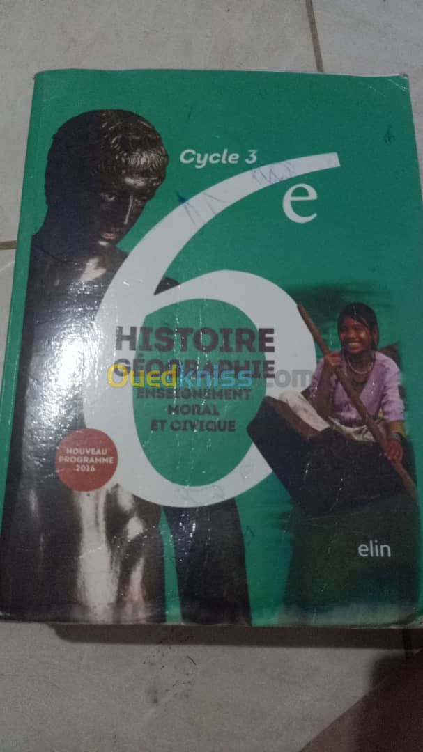 livre programme francais 6e