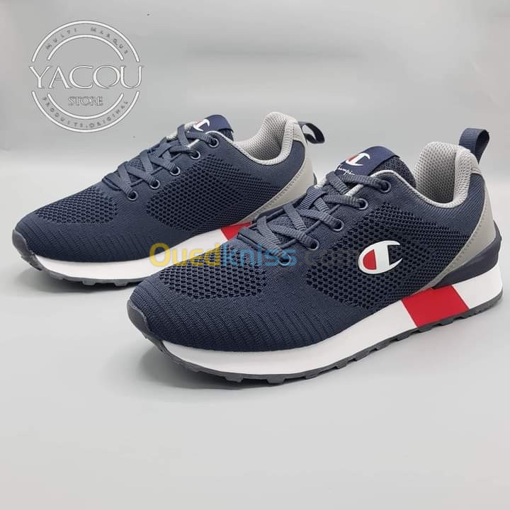 SOLDE CHAMPION GUERRO KNIT BLACK & BLEU ORIGINAL