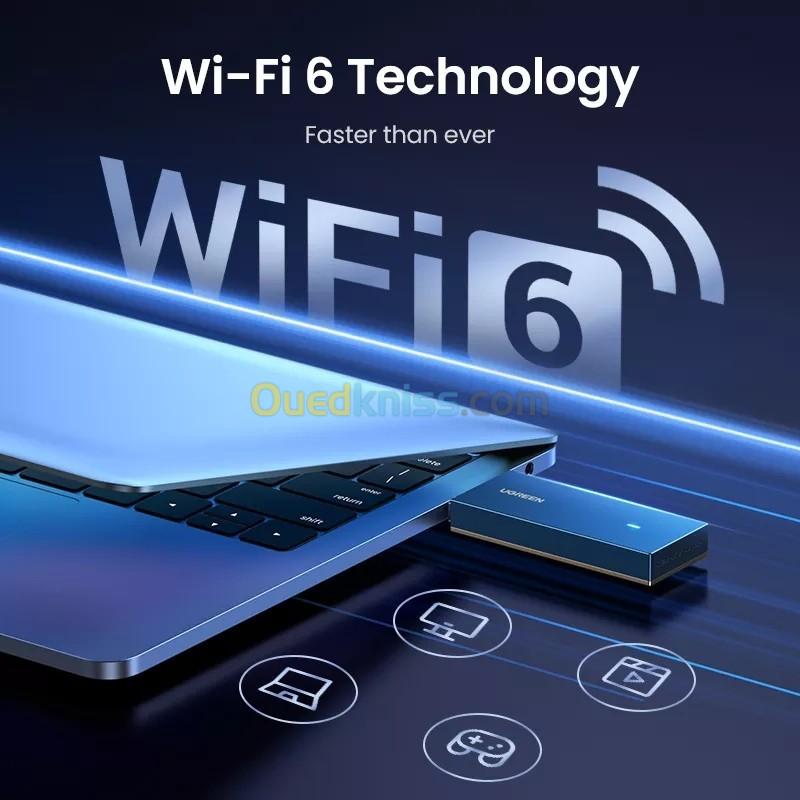 UGREEN - Adaptateur clé WIFI 6 AX1800 