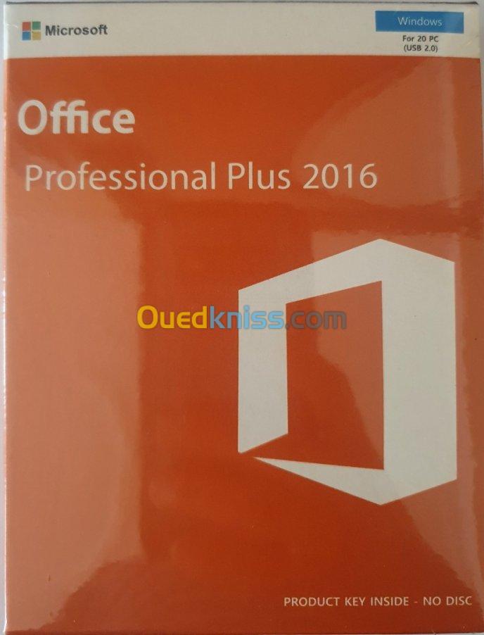 Licence Microsoft office 2016, 2019,2021 Pro Plus