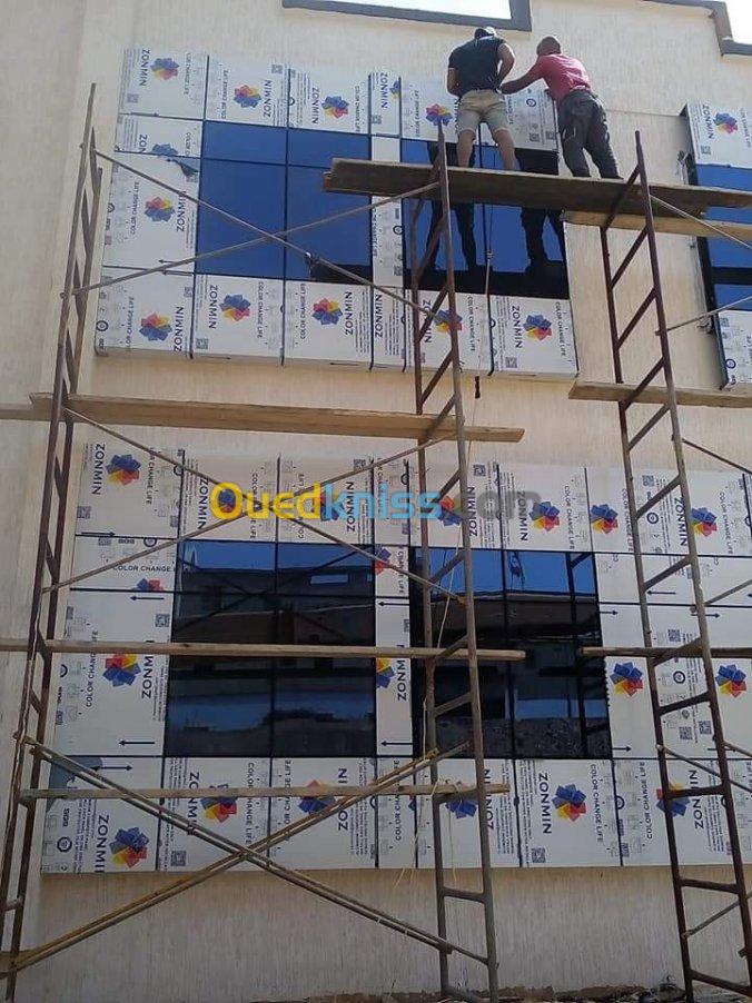 construcion Façade alucobond 