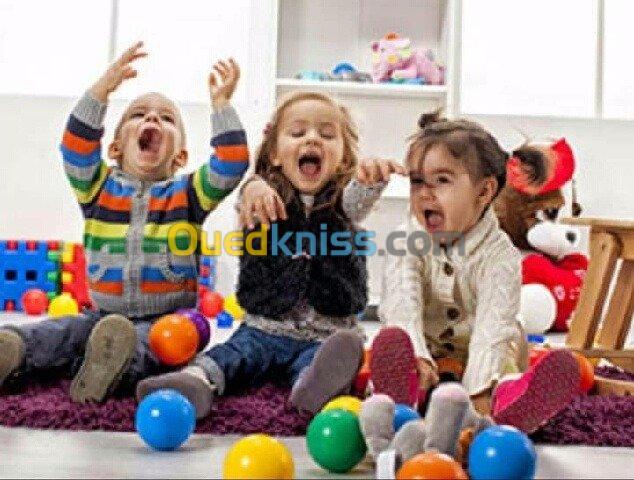 Accueille les enfants de 1 ans a 6 ans