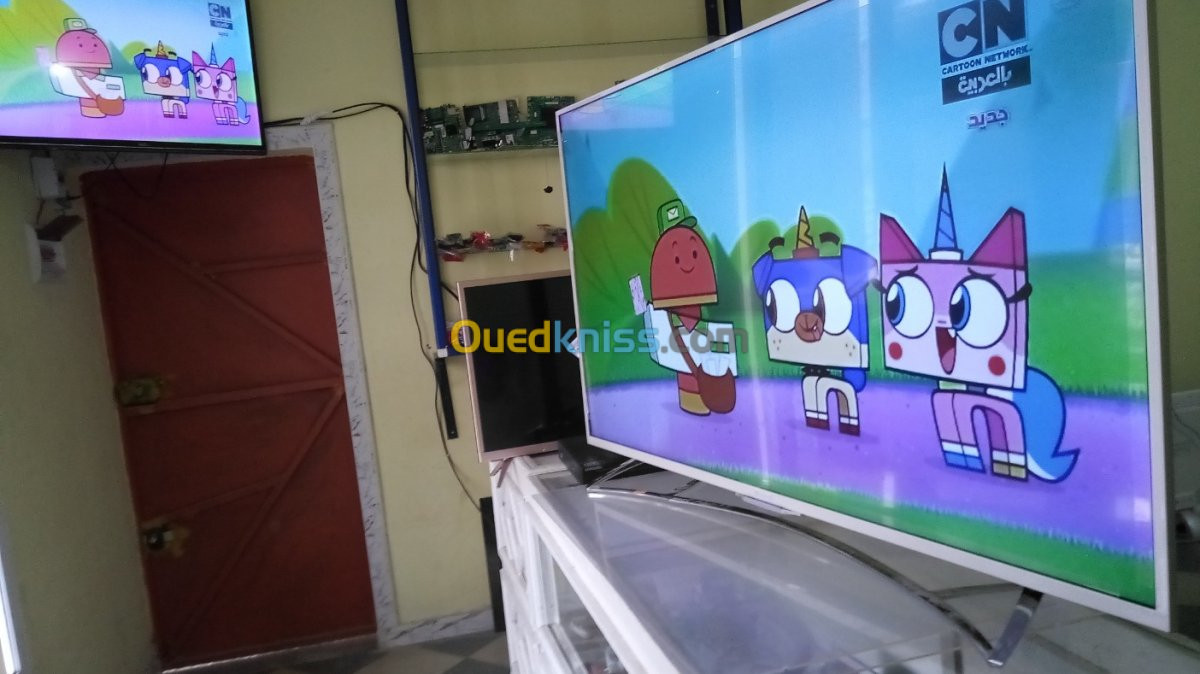 Réparation Smart LED LCD curved TV