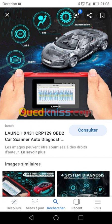 Scanner auto Renault pego vw 