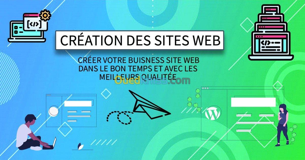 Creation des sites / applications web