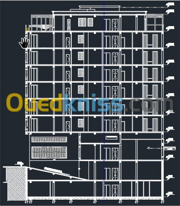 كاميرات المراقبة وأنظمة الحمايةautocad