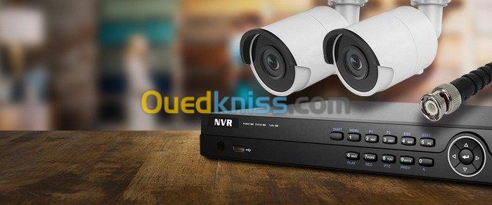 Installation des cameras تركيب كاميرات