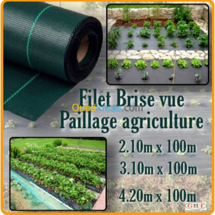  Filet Brise vue et paillage agricultr