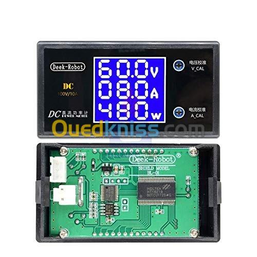 Arduino - wattmètre voltmètre DC 0-100V 10A 