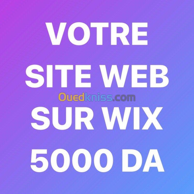 Développement Site Web Wix