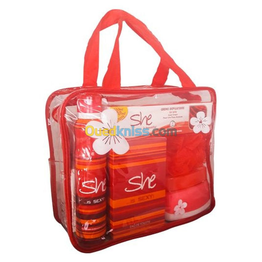 SHE Pack She ,Parfum Et Shampoing Pour Femme