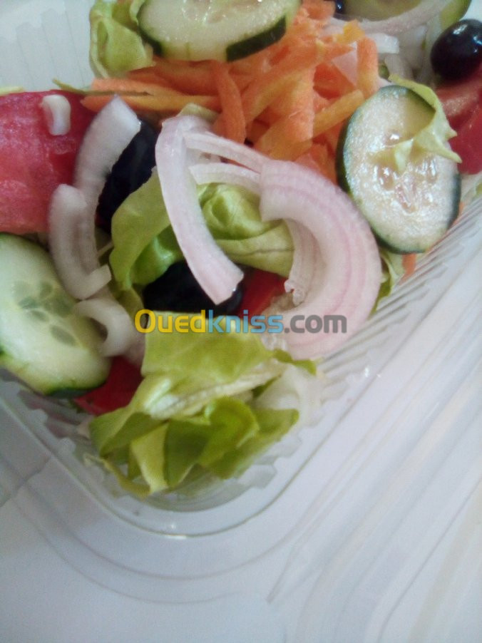 Salade emporter spécial fast food