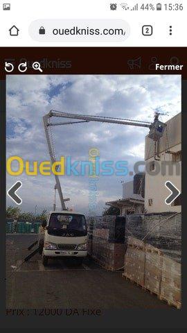 location des camions nacelles 16 m