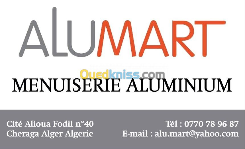 menuiserie aluminium