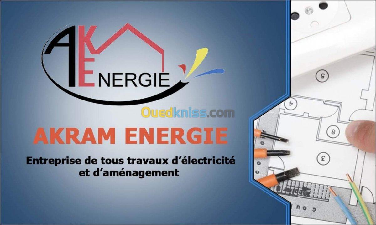 Travaux d'électricité et aménagement 