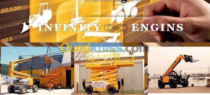 Entreprise BTP Infinity Engins Services : location engins de chantier