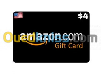 Amazon Gift Card 4$ USD Email Delivery