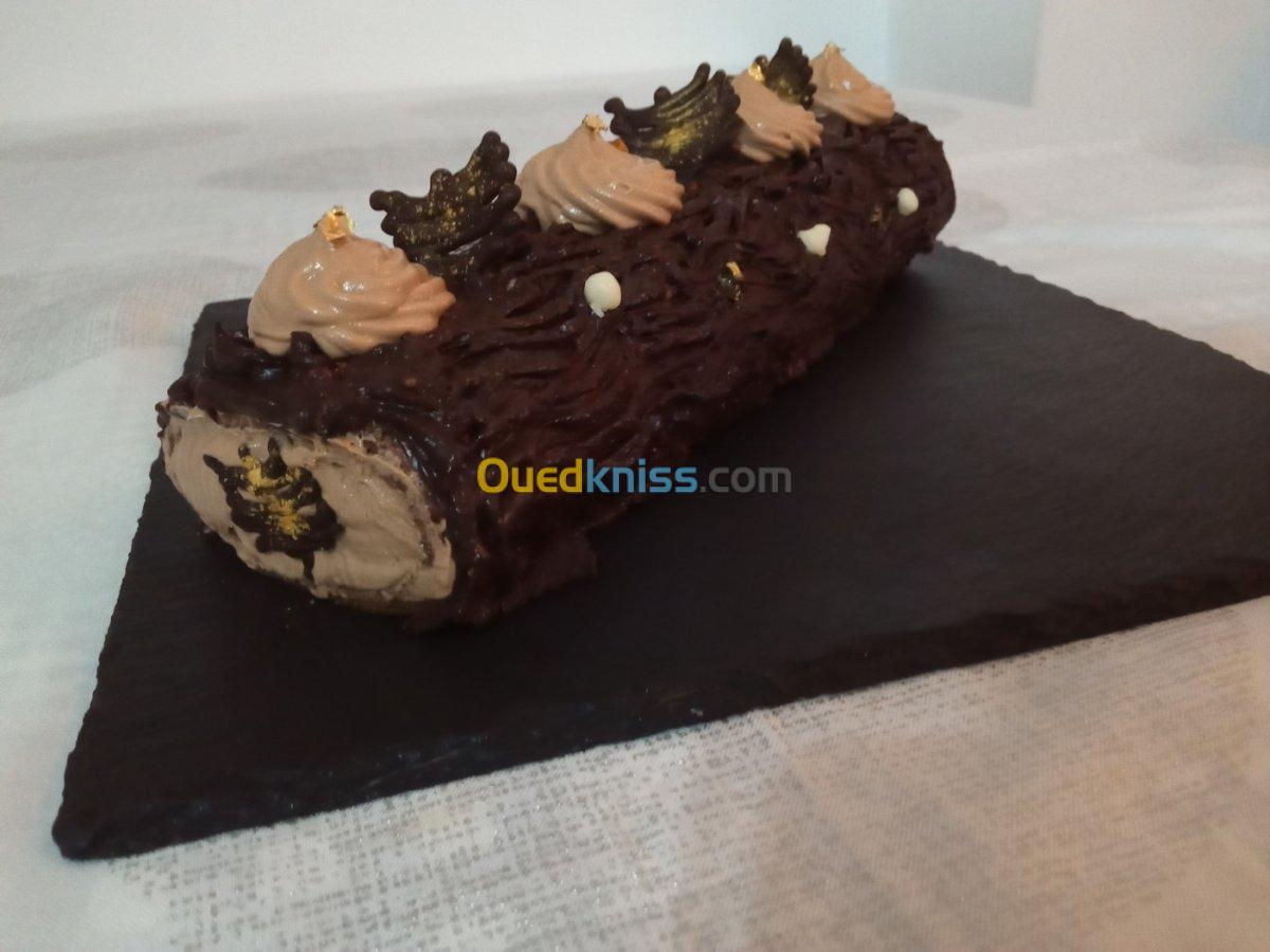 Bûches en mousse 