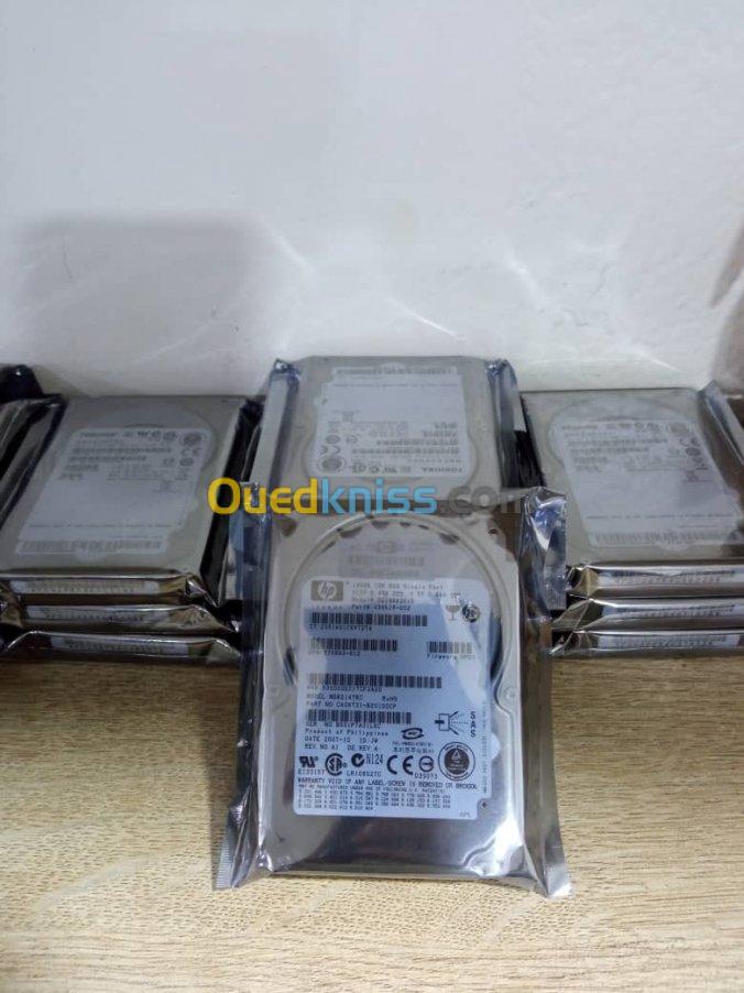 Disque SAS 2.5" & 3.5"  Pour Serveur 