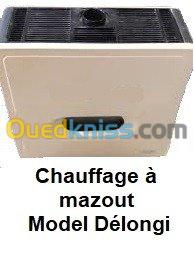 vente Chauffage à mazout Modèle Délongi