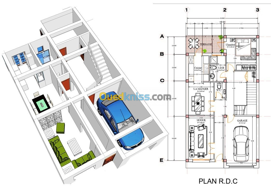 Conceptions Architecturale 2D/3D 